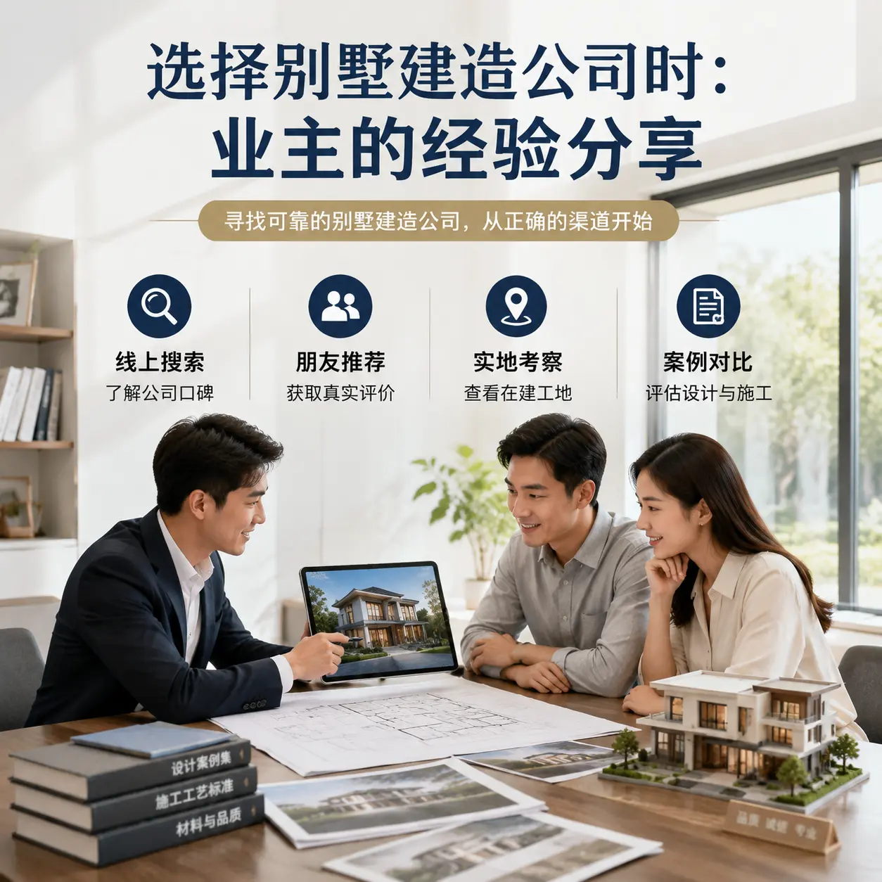选择别墅建造公司时： 红花岗 业主的经验分享
