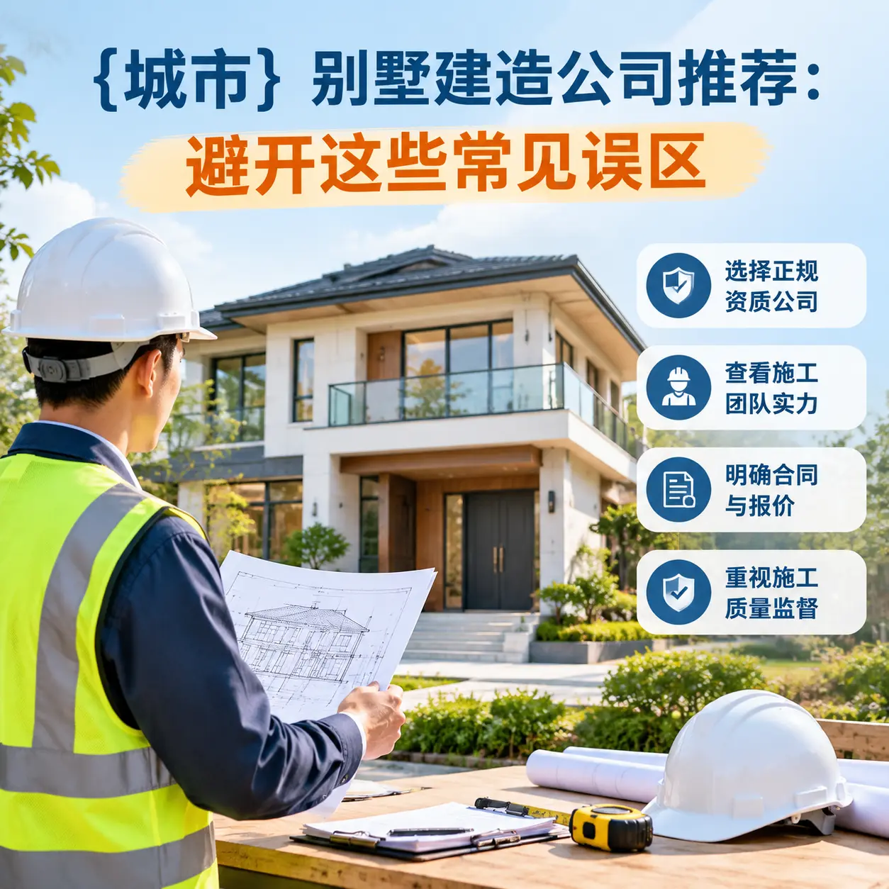 红花岗 别墅建造公司推荐:避开这些常见误区