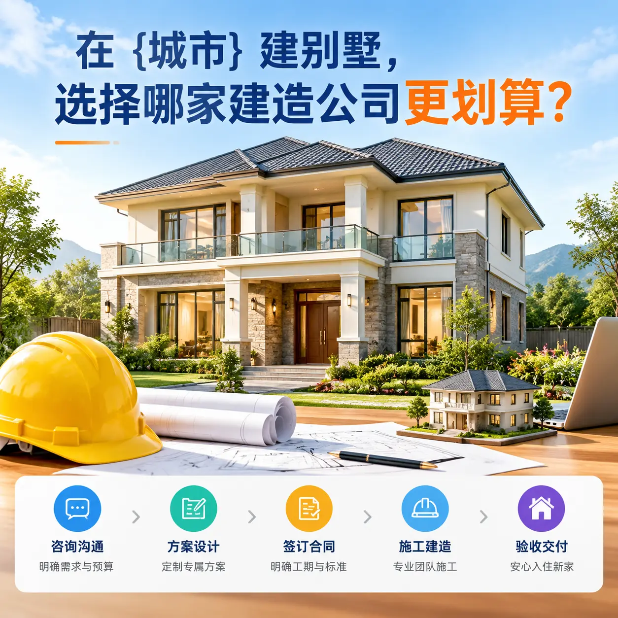 在 红花岗 建别墅,选择哪家建造公司更划算?