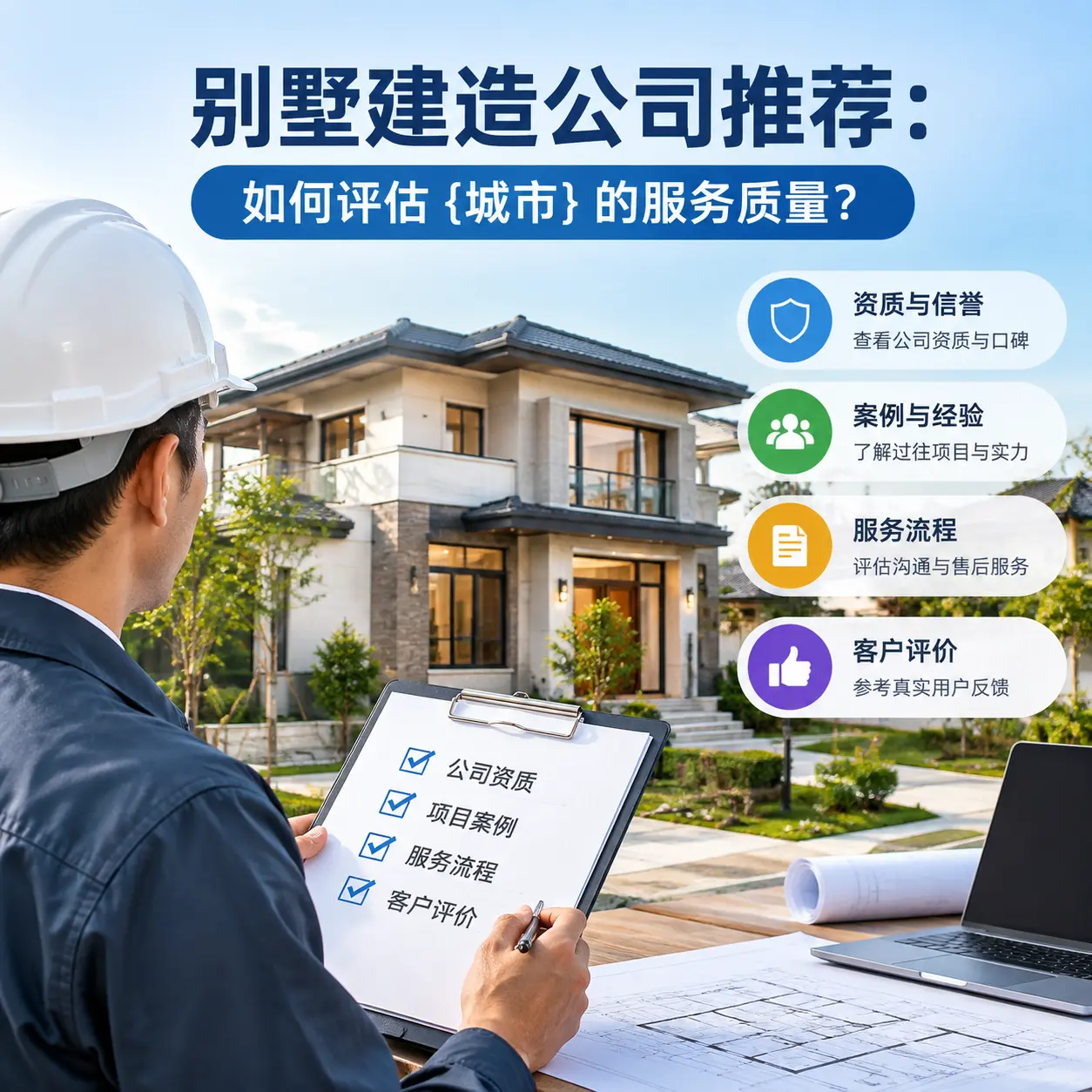 别墅建造公司推荐：如何评估 红花岗 的服务质量？