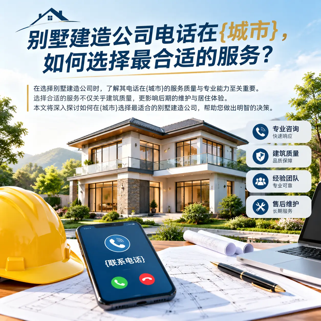 别墅建造公司电话在红花岗，如何选择最合适的服务？