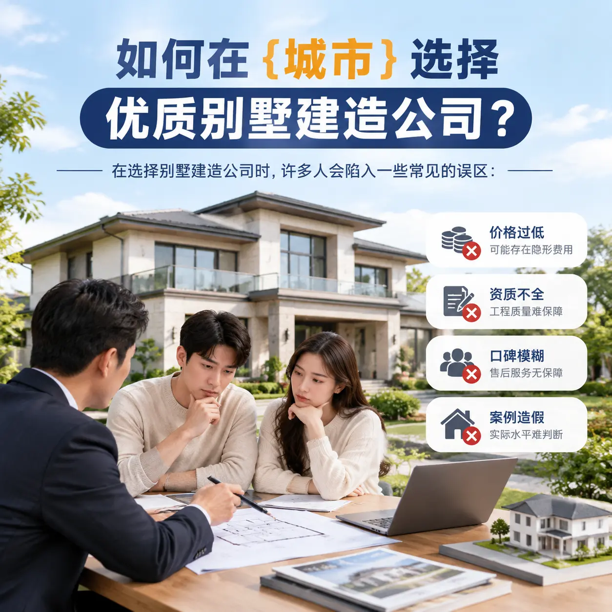 如何在 红花岗 选择优质别墅建造公司?