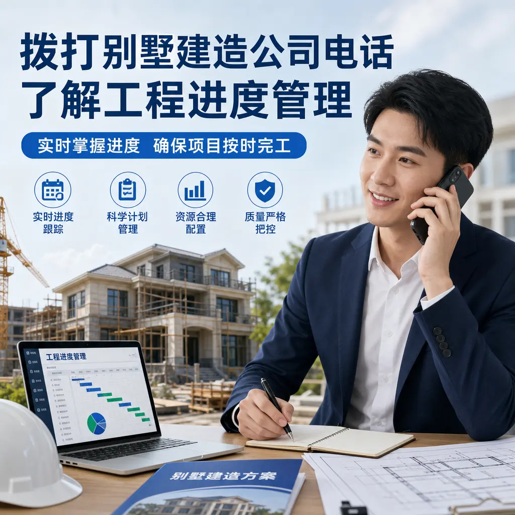 拨打红花岗别墅建造公司电话，了解工程进度管理