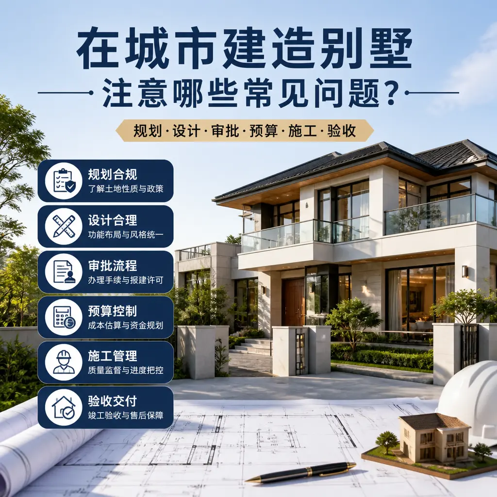 在 红花岗 建造别墅,注意哪些常见问题?