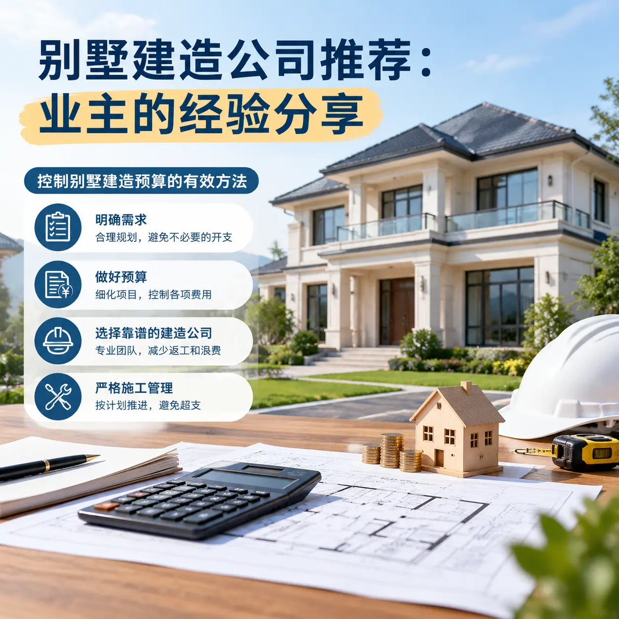 别墅建造公司推荐： 红花岗 业主的经验分享