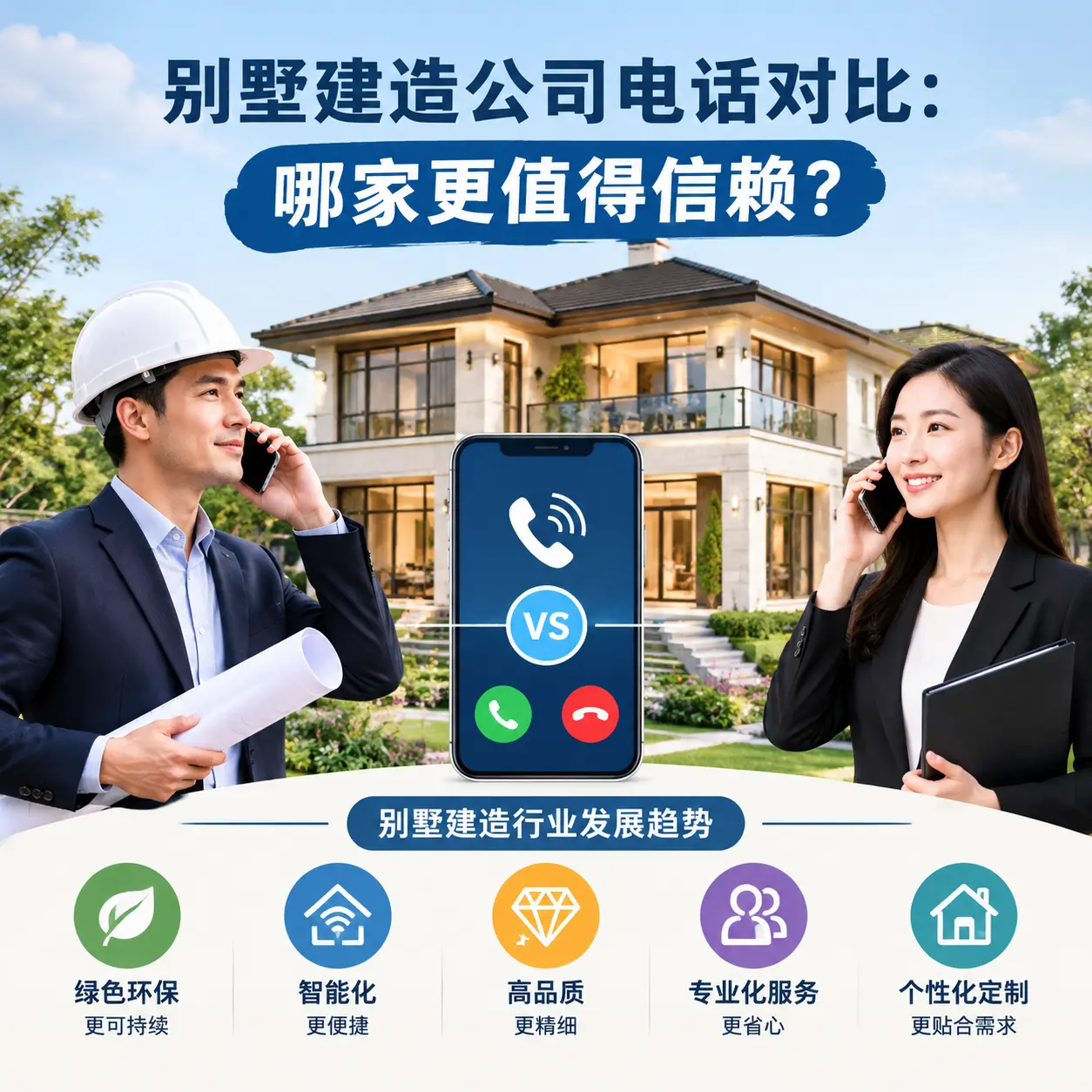 别墅建造公司电话对比：哪家更值得信赖？