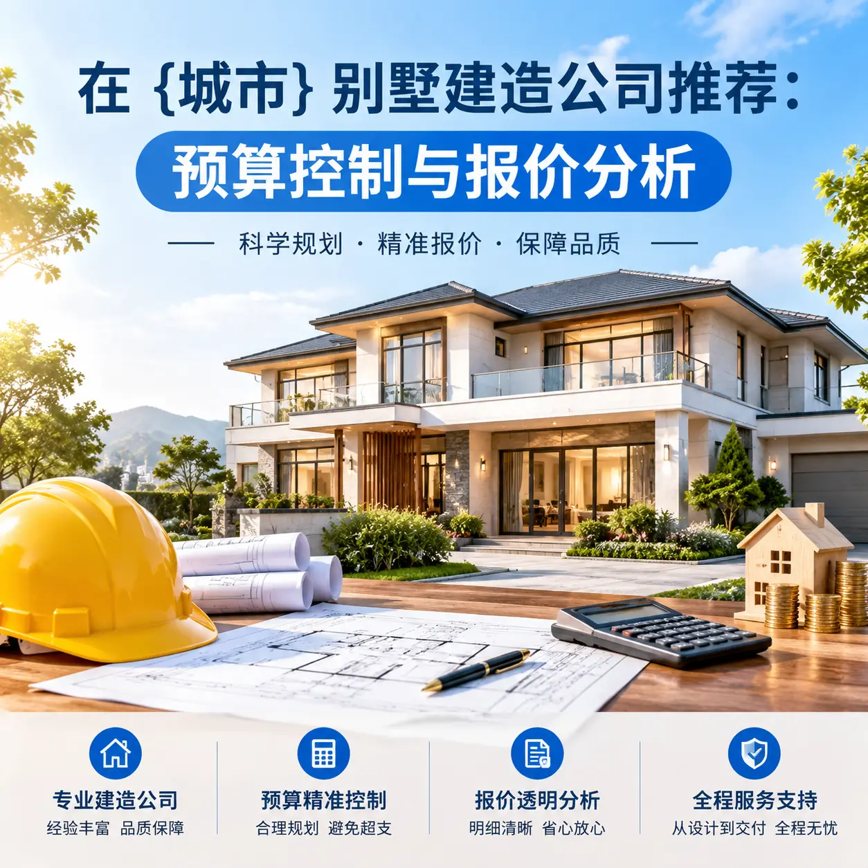 在 红花岗 别墅建造公司推荐:预算控制与报价分析
